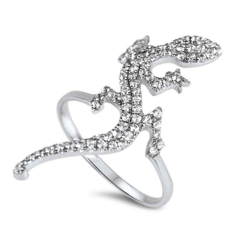 Photo de bague lézard Fusion by M