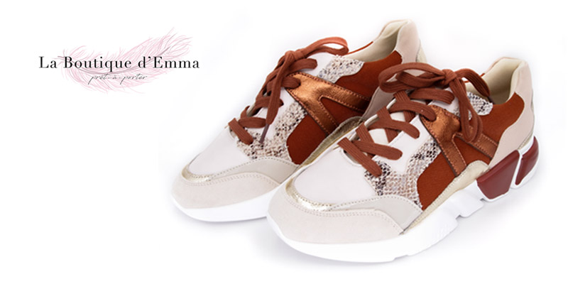 La Boutique d'Emma. Photo chaussure vue de profil.